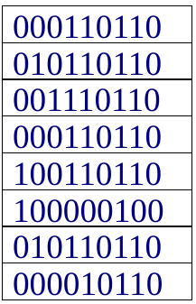 segment table